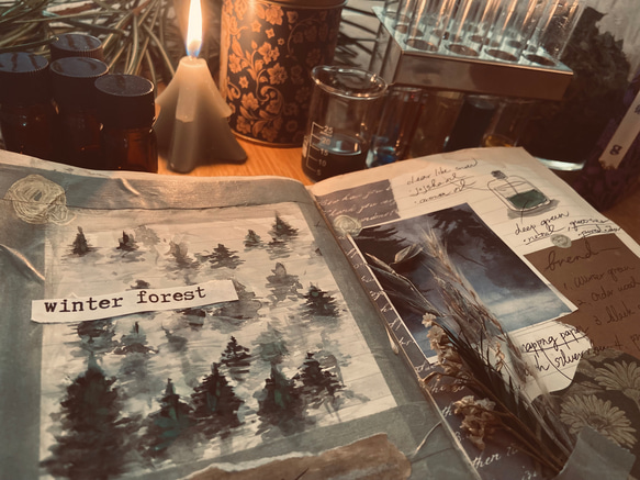 SEASONS 【Winter Forest】〜冬の深い森に漂う香り〜2層式フレグランス 8枚目の画像