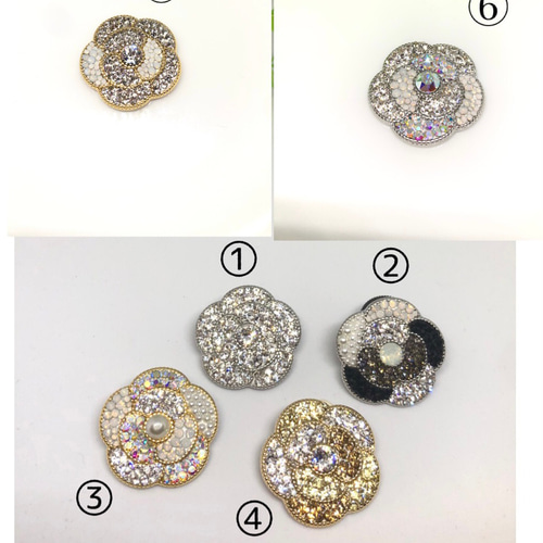 【アクセサリー/腕時計】☆大量まとめて☆ 指輪/ネックレス/ブローチなど グルーデコ カメリア ブローチ & ネックレス 2way セレモニー 画期的