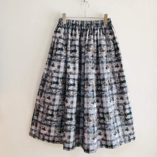 大人気再販☺︎大人の素敵リボンスカートリバティアーカイブ