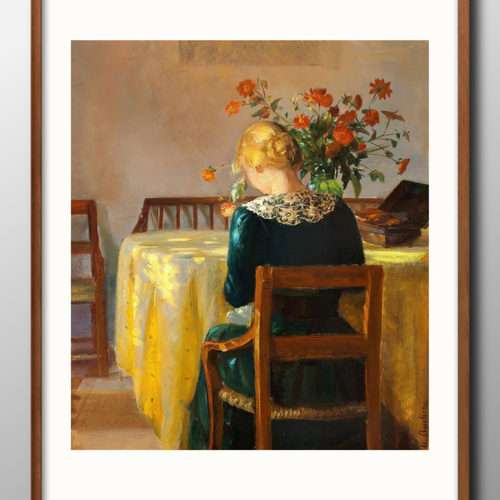 14176 ポスター 絵画 A3サイズ『アンナ・アンカー』アート イラスト