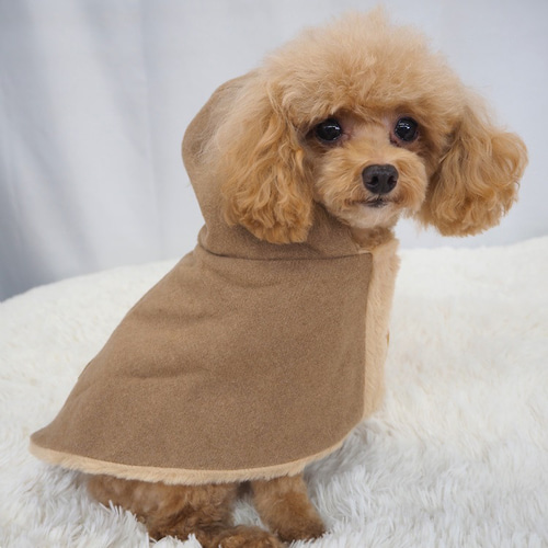 ポンチョ アウター フード付き 防寒 羽織もの ふわふわ 冬 かわいい 