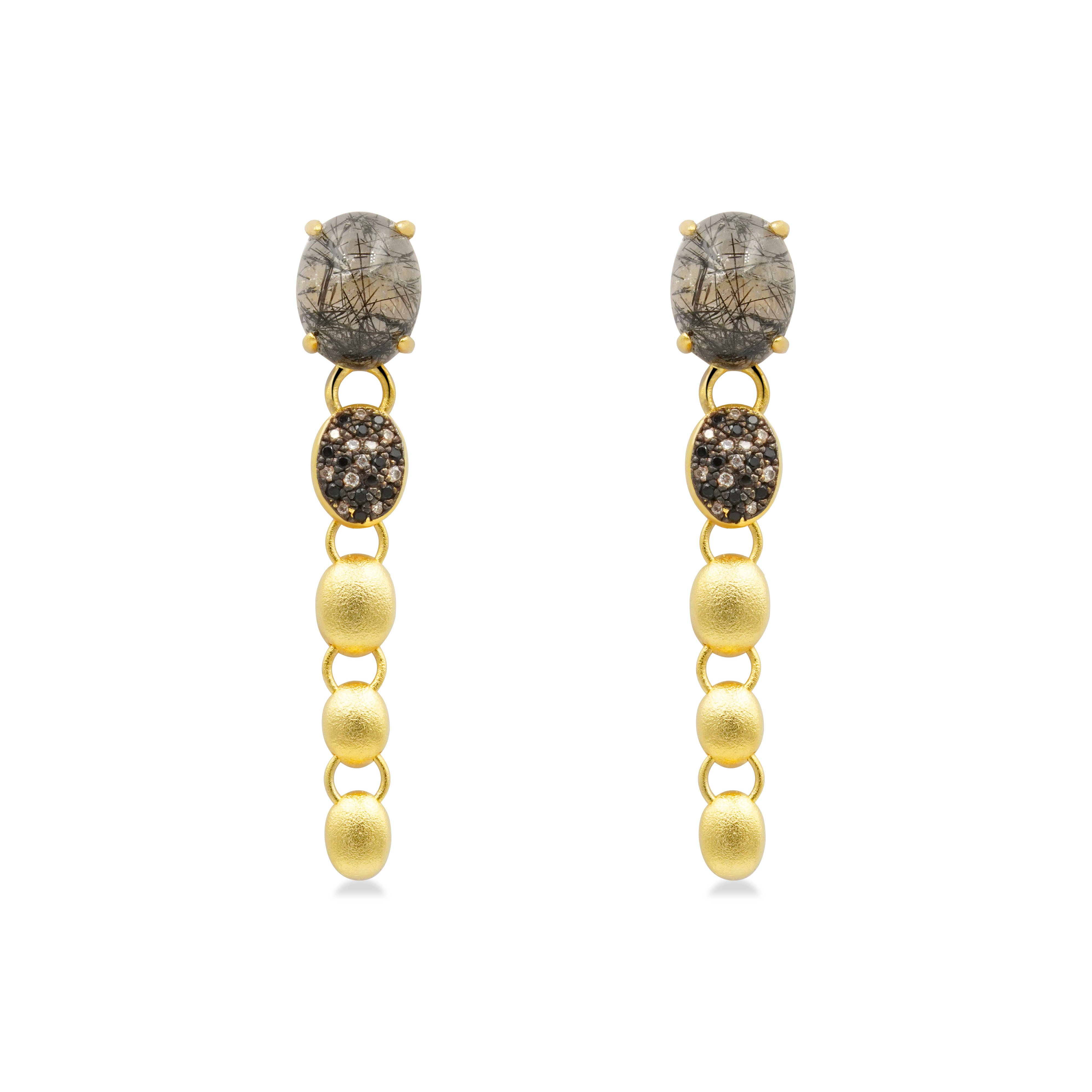 ミスティックノクターンドロップピアス 即発送可 PB20241118-33