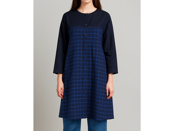 型紙 ドルマンスリーブワンピース A047-P レディース 型紙 cobacagari