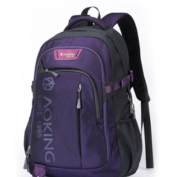 懸浮護脊減重人體工學背包 sn57605 紫色 第2張的照片