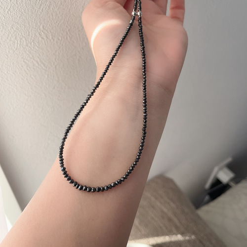 天然ブラックダイヤモンド K18 YG ネックレス10.00ct 【鑑別書付 天然ブラックダイヤモンド K18 YG ネックレス10.00ct 【鑑別書付