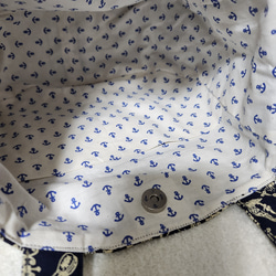 【モルモットート】布製ラウンドトートバッグ(希少生地使用) 2枚目の画像