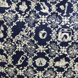 【モルモットート】布製ラウンドトートバッグ(希少生地使用) 3枚目の画像