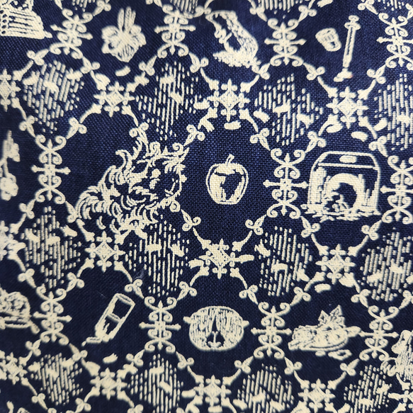 【モルモットート】布製ラウンドトートバッグ(希少生地使用) 3枚目の画像