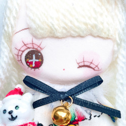クリスマスドール ミニドール 人形 2枚目の画像