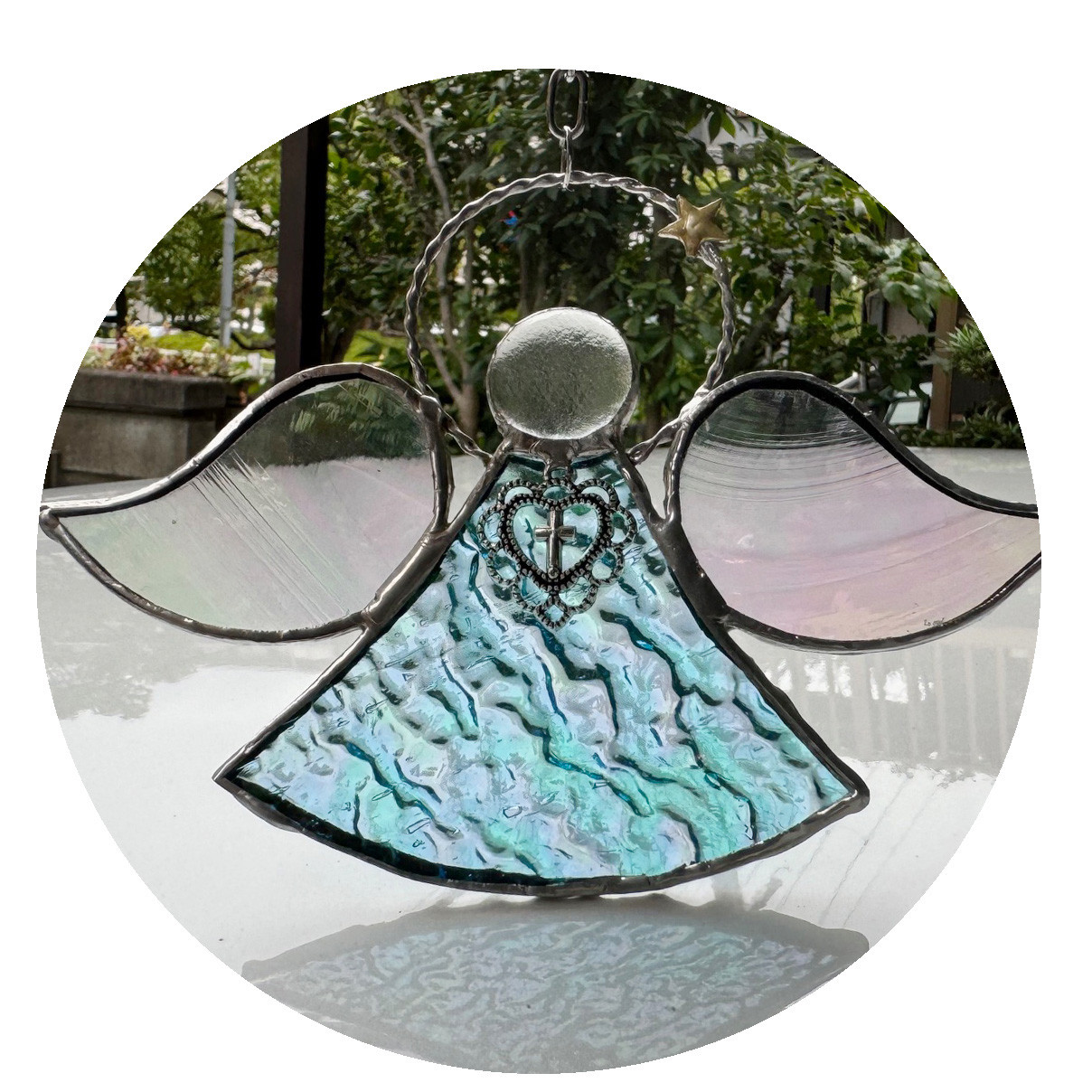 Angel of the Arts 天使 ステンドグラス グラスマスターズ Angel of the Arts 天使 ステンドグラス グラスマスターズ