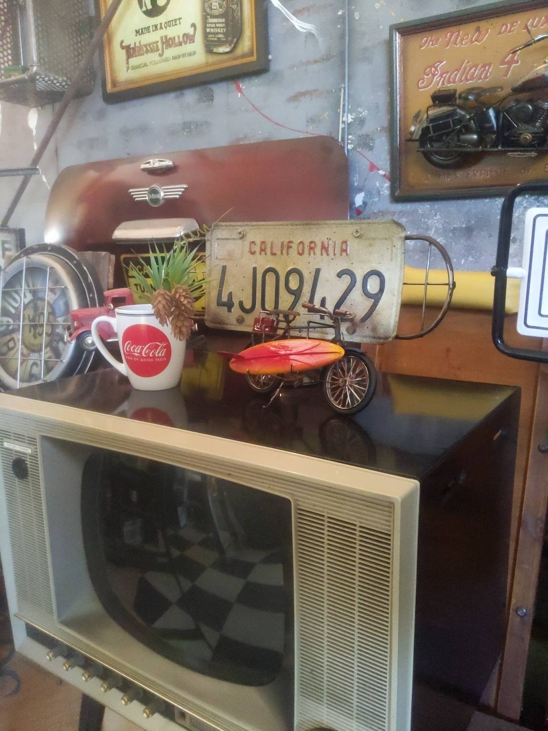 コカ・コーラ オフィシャルグッズ   カリフォルニア インテリア 5点セット  #ガレージ雑貨  #アメリカン雑貨