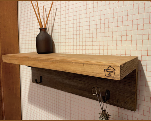 イタリア フラッテリ フランツァーニ☆コーナーウォールシェルフ