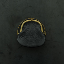 零皮夾&lt;Ezo 鹿皮革#黑色&gt; 第1張的照片