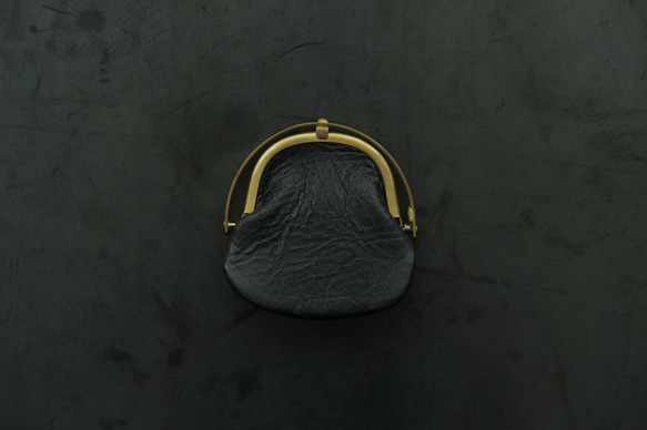 零皮夾&lt;Ezo 鹿皮革#黑色&gt; 第1張的照片