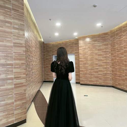 ベロア チュール 二次会 演奏会 色直し 前撮り ドレス ウララ--1000着  