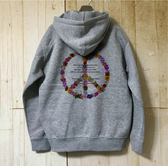 PEACE SYMBOL / プルオーバーパーカー 4枚目の画像