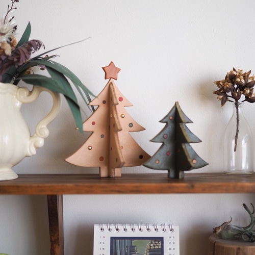 mömi-full 木と革でできたオリジナルクリスマスツリー mömi-full 木と革でできたオリジナルクリスマスツリー その他