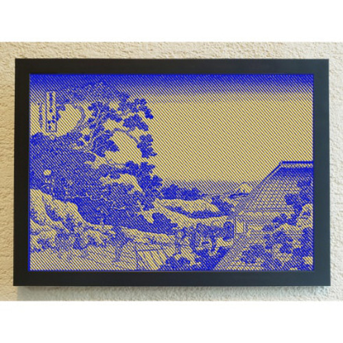 12枚の絵画デザインセット イラスト カワサキNinja ZX-12R（緑