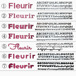 くすみカラー  名入れ 名前キーホルダー 刺繍ネームタグ 入園バッグ 登園バッグ 推し活 6枚目の画像