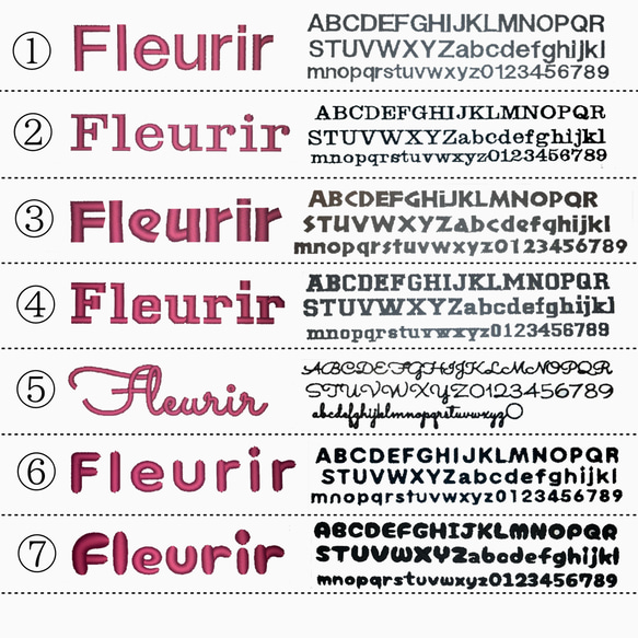 くすみカラー  名入れ 名前キーホルダー 刺繍ネームタグ 入園バッグ 登園バッグ 推し活 6枚目の画像