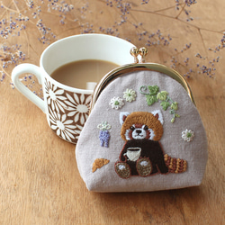 ともハンドメイド　刺繍パンダがま口プラス８個 ともハンドメイド 刺繍パンダがま口プラス8個 とも様専用