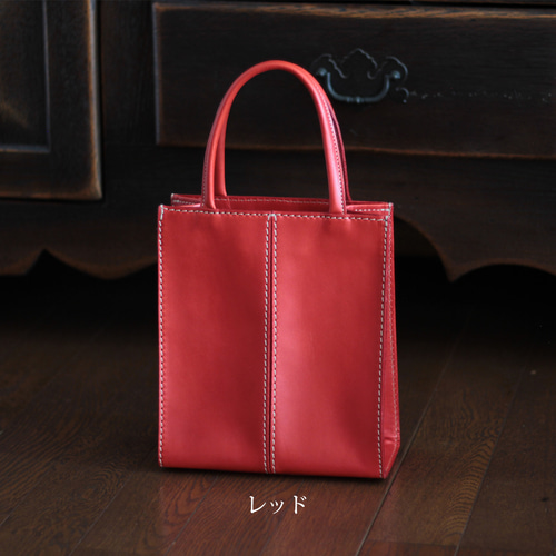 バッグ 赤 美品 ポーター ネイキッド トートバッグ(M) 667-19469 （カラー