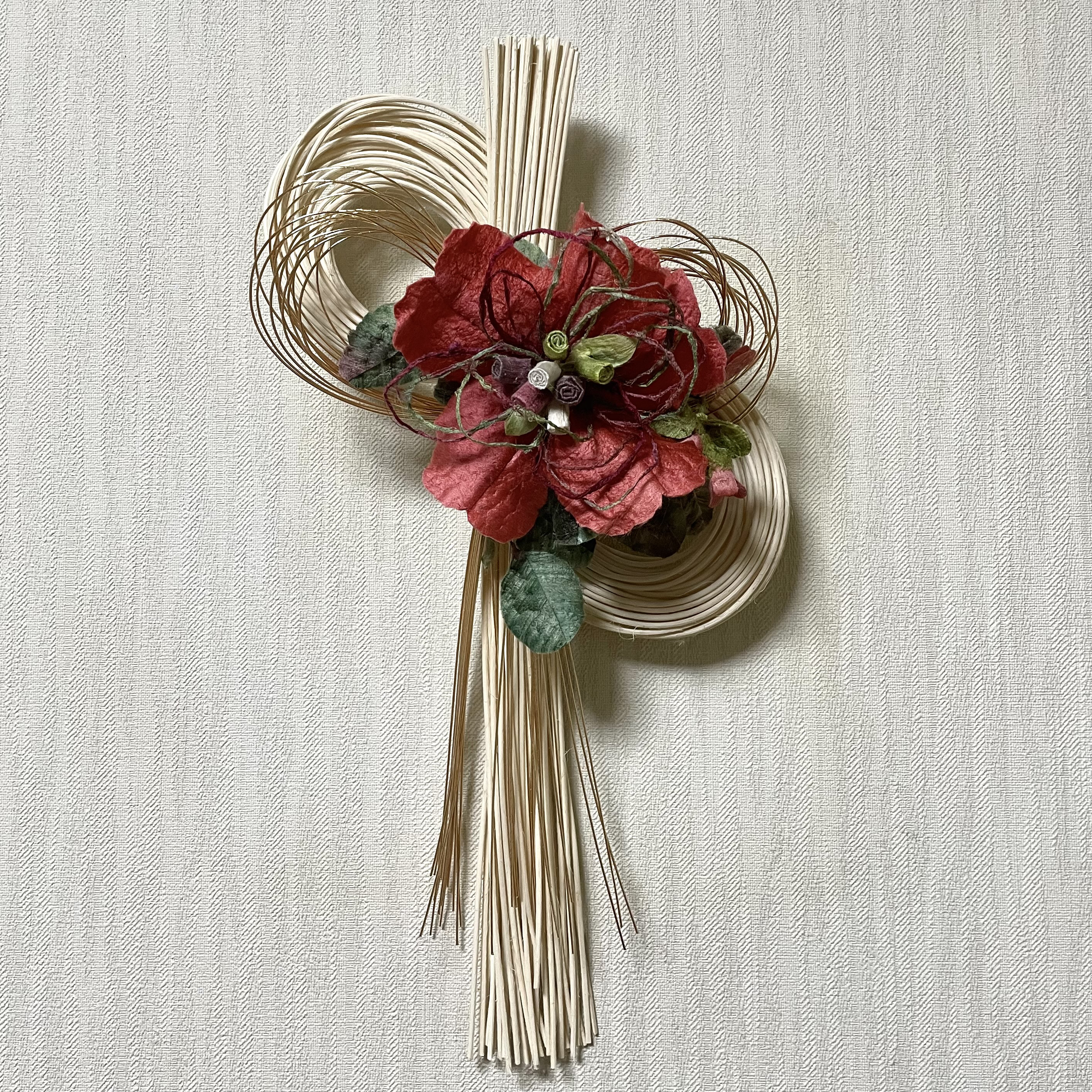 シルクで彩るお正月飾り2024