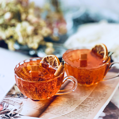 紅茶アロマキャンドル キャンドル・キャンドルホルダー