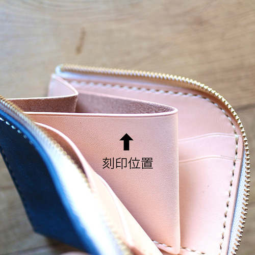 マネークリップ財布【パープル】　イタリアンレザー　マルゴー　コンパクト財布 マネークリップ財布【パープル】 イタリアンレザー マルゴー