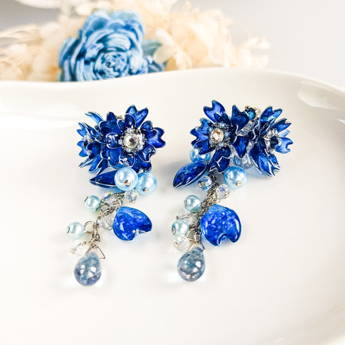 █結月★イヤリング ミッキー&ミニー / イヤリング[EDP-300]｜ピアス・イヤリング