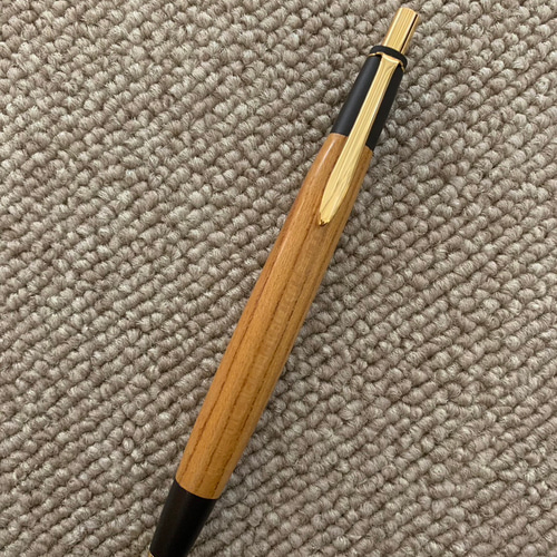 欅（けやき） 木軸ペン（ローラーボールペン）バトンドールWand