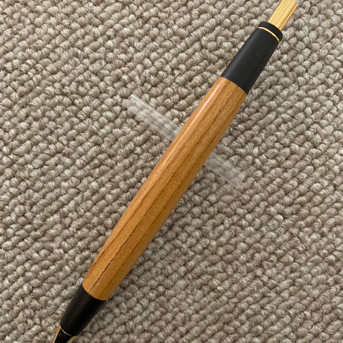 あけぼの工房　欅　シャープペンシル　木軸ペン　ケヤキ 木軸シャープペンシル 0.5mm（欅 ケヤキ）艶消し仕上げ2Pice】木製