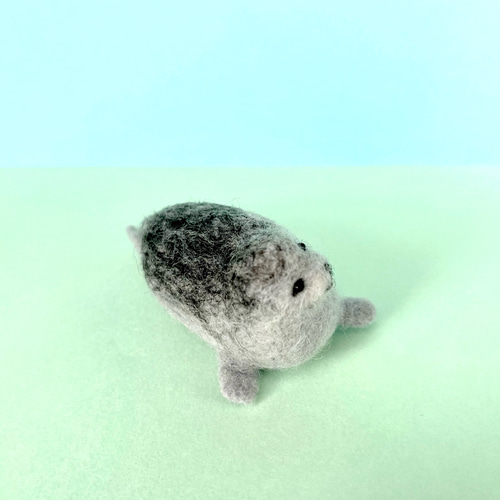 ゴマフあざらし Harbor Seal(受注生産) 羊毛フェルト もちょも