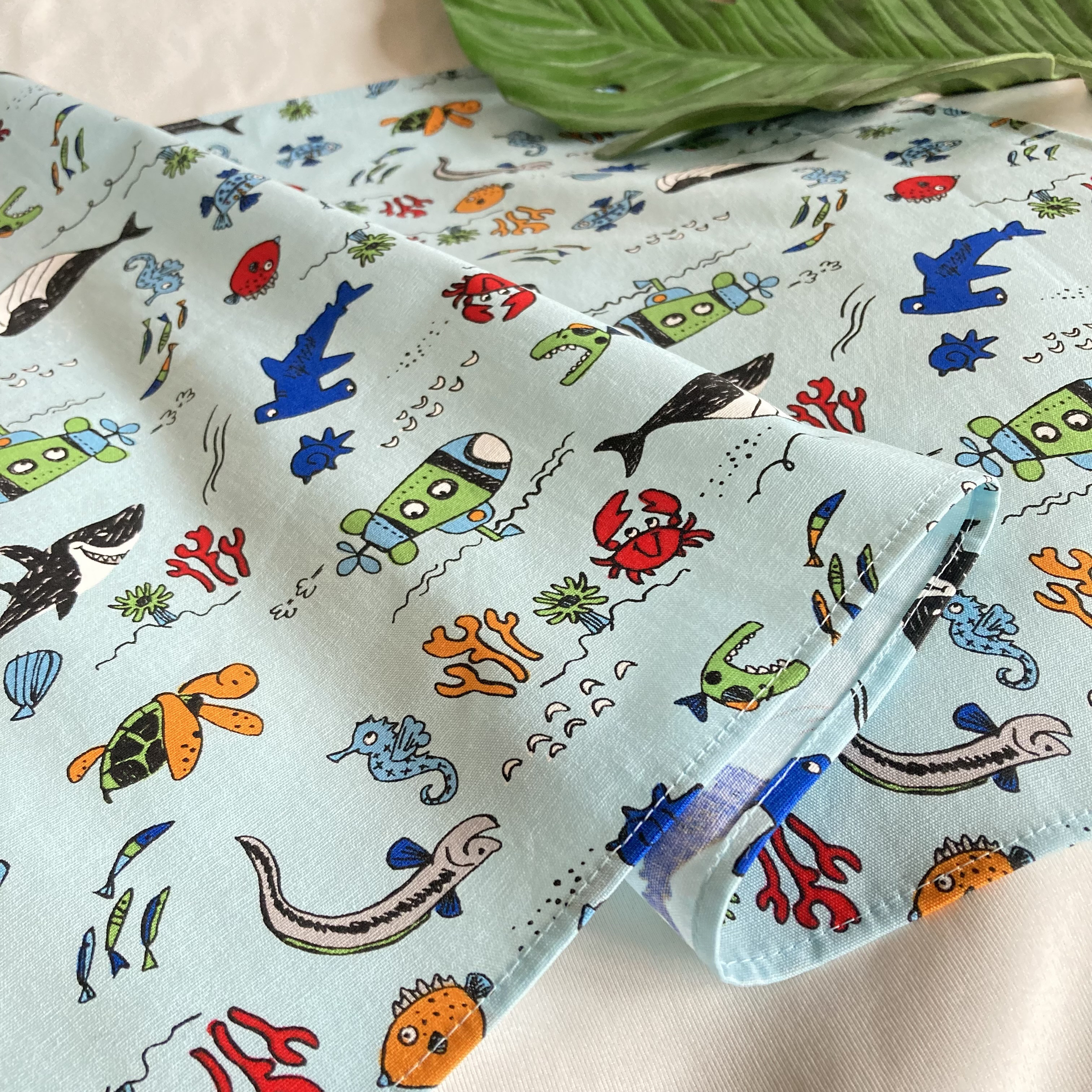 ヒメ様サイズオーダー★ランチョンマット【枚】★海の生き物☆25×45 ヒメ様サイズオーダー☆ランチョンマット【枚】☆海の生き物☆25×45