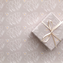 秋色落ち葉 デザインペーパー A4 包装紙・ラッピングペーパー