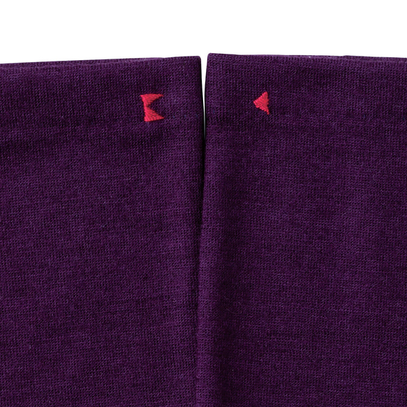 熱門單品【100%優質羊毛手腕圍巾】213紫色/包郵 保護手腕免受寒冷 第2張的照片
