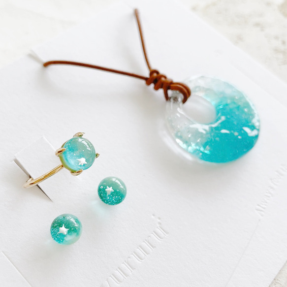 石垣島より 八重山の海セット-竹富島- 2401-8 その他アクセサリー 石垣