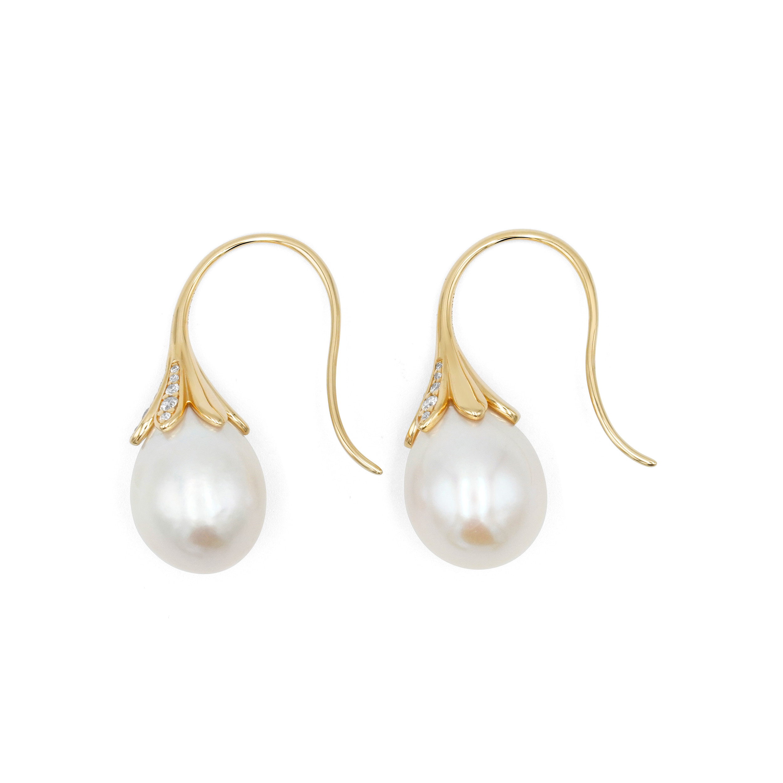 ドロップパールグレイスピアス 即発送可 20240703-014