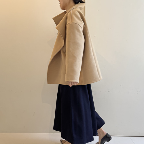 セール 30%OFF】ウールカシミヤメルトン バルカラーショート