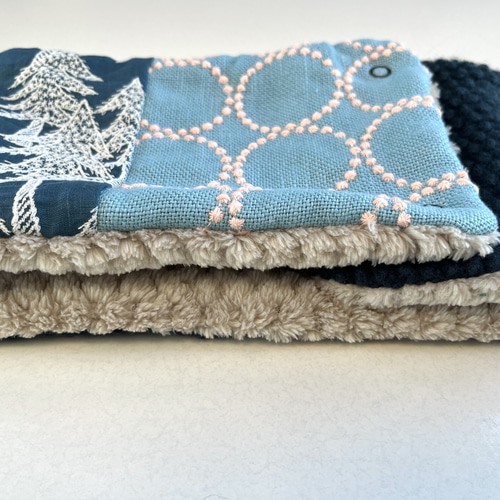 ミナペルホネン オトナのネックウォーマー タンバリン ランドシアター