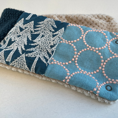 ミナペルホネン　タンバリン　ネックウォーマー　キッズ ミナペルホネン オトナのネックウォーマー タンバリン tambourine 淡