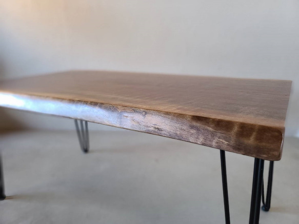 【一枚板・耳あり】ブラックウォルナット一枚板 ◆テーブル◆TVボード◆センターテーブル 