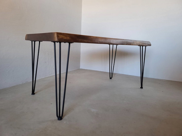 【一枚板・耳あり】ブラックウォルナット一枚板 ◆テーブル◆TVボード◆センターテーブル 