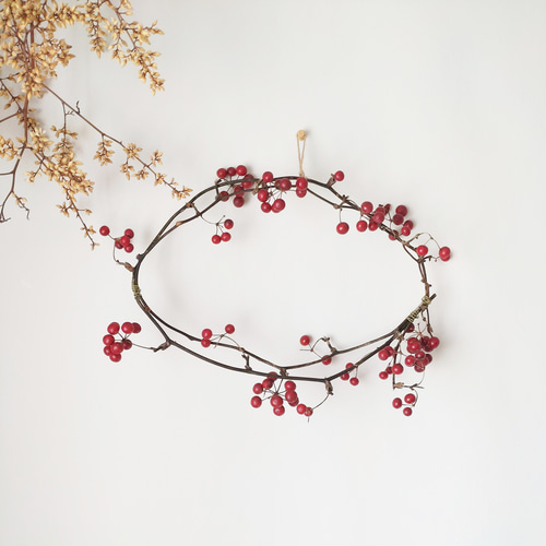 サンキライリース❀お正月飾り＊ギフト＊クリスマス リース cocoshop