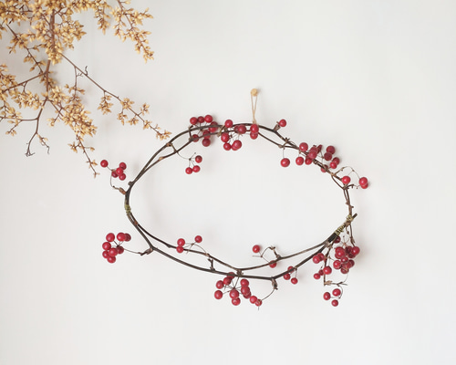 サンキライリース❀お正月飾り＊ギフト＊クリスマス リース cocoshop