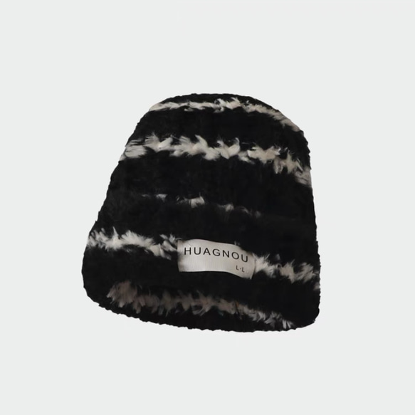 冬の帽子/防寒対策//暖かい帽子/ハット/面白い帽子/個性的/大人用/裏起毛 1枚目の画像