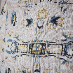 【繊細な模様は織物の最高峰】シェニール織・トルコクッションカバー 3枚目の画像