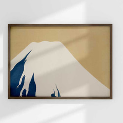 神坂雪佳の富士山、応用が利く和モダンポスター、全面バージョン、色々なインテリアに！富士山、お正月【HS-0038A】 7枚目の画像