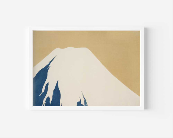 神坂雪佳の富士山、応用が利く和モダンポスター、全面バージョン、色々なインテリアに！富士山、お正月【HS-0038A】 4枚目の画像