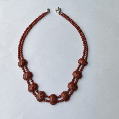 ♦イソバナ珊瑚　ネックレス♦
♦45㎝♦♦アジャスター5㎝♦ イソバナ珊瑚ペンダントネックレス | 京都通販ミセスの